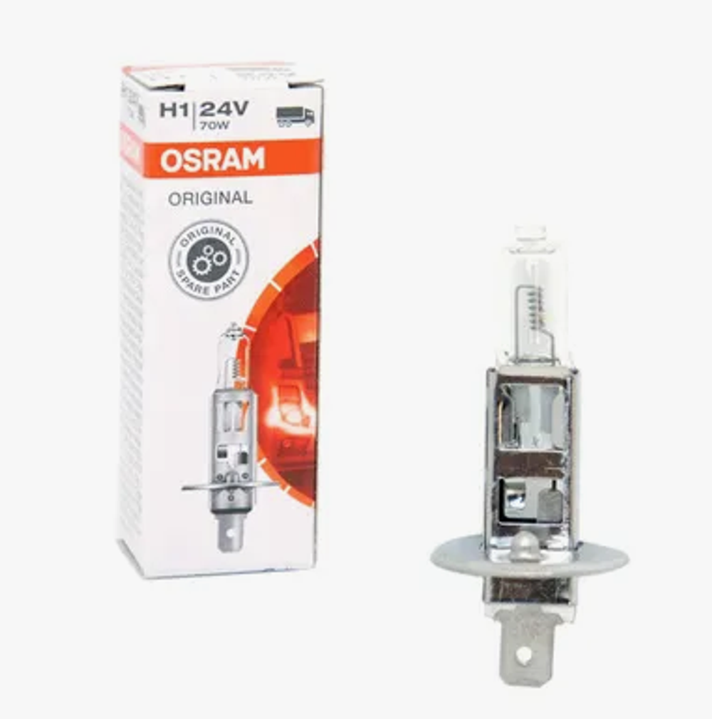Автолампа H1 24V 70W (P14,5s) Osram #64155 ORIGINAL шт