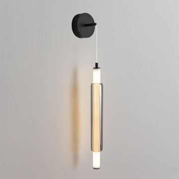 Подвесной светильник 15W 4000К 6556/15WCL черный/дымчатый Ledio Trendy Lumion