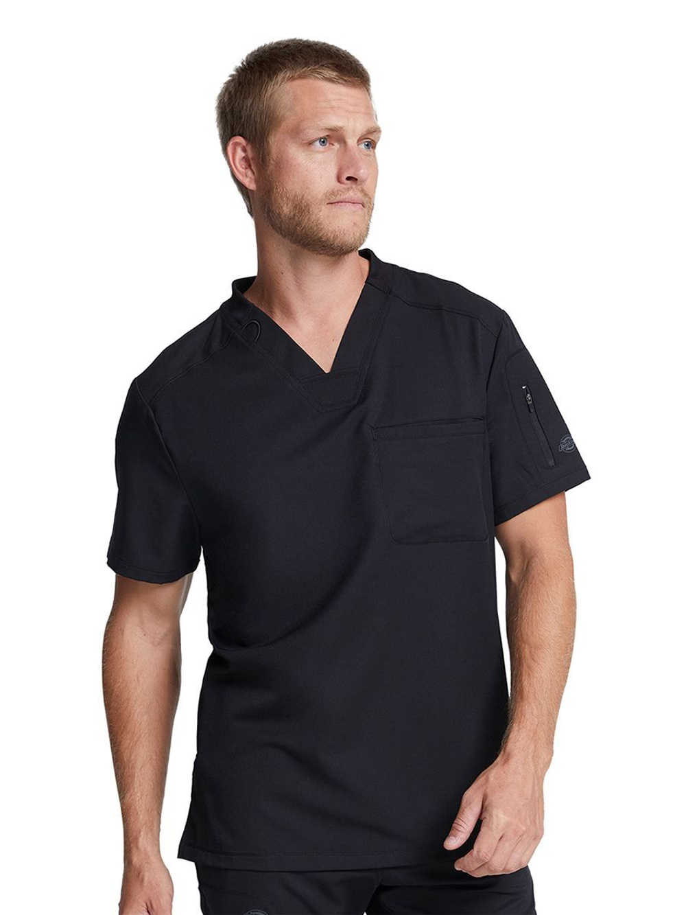Топ медицинский мужской Dickies DK610, черный, L