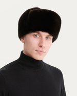 Шапка из меха норки