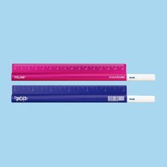 Xətkeş \ линейка\Dısplay wıth 10 eraser&ruler 15cm
