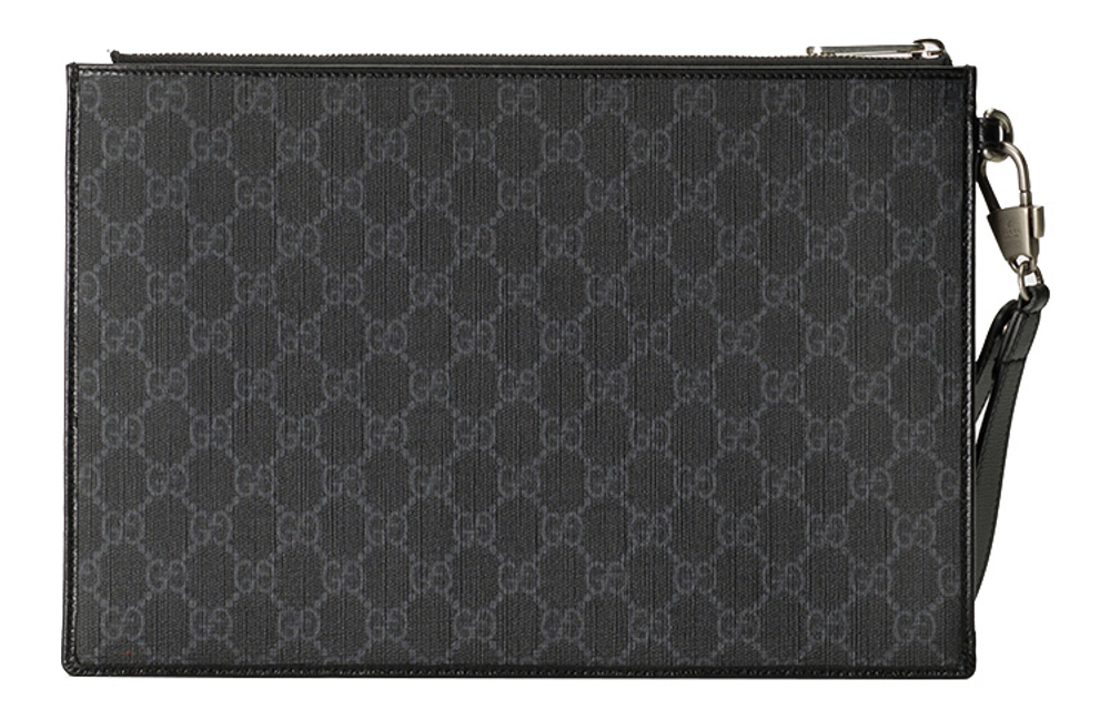 GUCCI Interlocking G Pouch Black