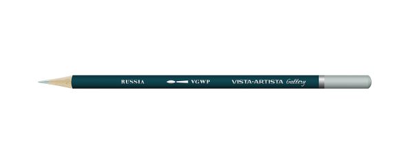 Карандаш акварельный художественный заточенный, 6 шт, 801 Серый (Gray), Vista-Artista Gallery VGWP