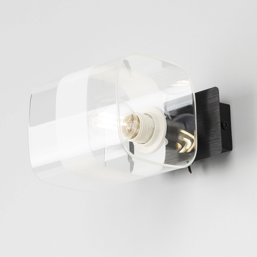 Citilux Вирта CL139312 Бра с выключателем Чёрное