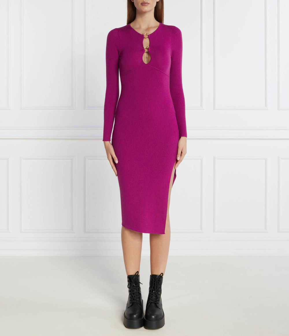 Хлопковое платье Pinko - фиолетовый(101845 A15S)