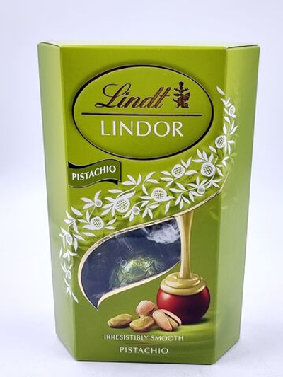 Конфеты шоколадные Lindt Lindor "Pistachio" фисташковые 200 г (Италия)