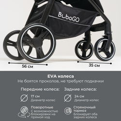 Прогулочная коляска BubaGO Bass Light