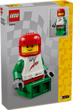 Конструктор Лего Минифигурки Увеличенная минифигурка гонщика 40819 | LEGO Up-Scaled Racing Driver 694 деталей 10+