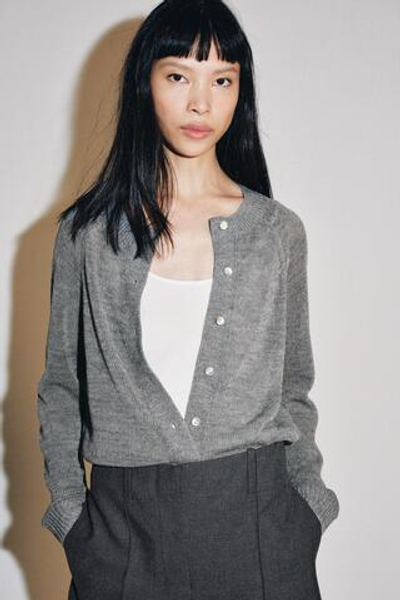 КАРДИГАН ИЗ ШЕРСТЯНОЙ ПРЯЖИ — ZARA