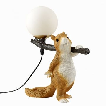 Настольная лампа 1*E14 6522/1T Moderni LN23 129 разноцветный Squirrel Lumion