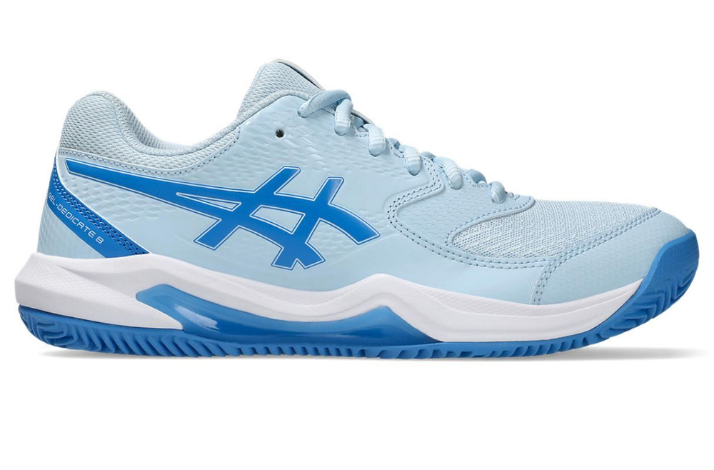 Женские Кроссовки теннисные Asics Gel-Dedicate 8 Clay - небесный