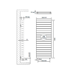 Радиатор ROYAL THERMO PIANOFORTE TOWER Silver 18 сек