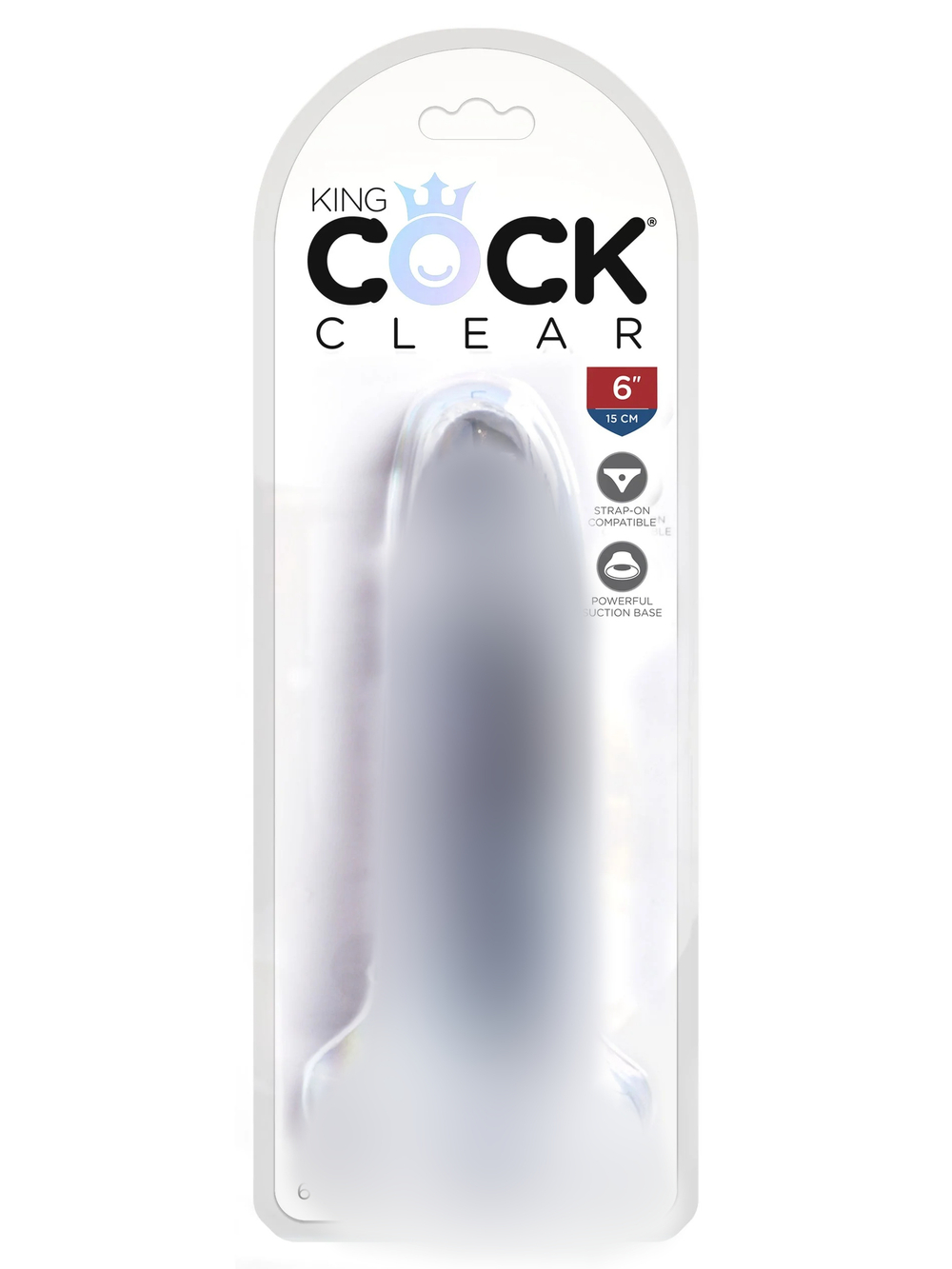 Фаллоимитатор King Cock Clear 6" Cock Pipedream 575320PD