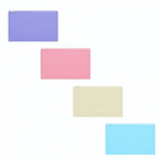 Zip-пакет пластиковый Fizzy Pastel, Card Size, Яркая расцветка (ErichKrause)