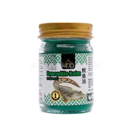 Бальзам Rochjana Crocodile Balm Крокодил от подагры, отечности, грыж 50 г