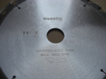 Пила дисковая Ø400 х 50 х 4,2/2,8 Z24 WZ WoodTec