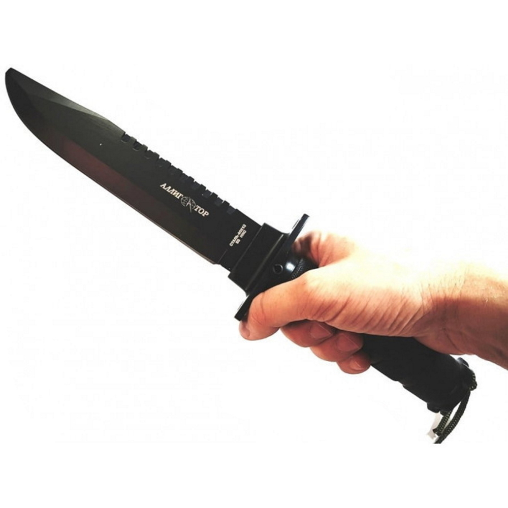Нож для выживания Аллигатор НК5697 Pirat