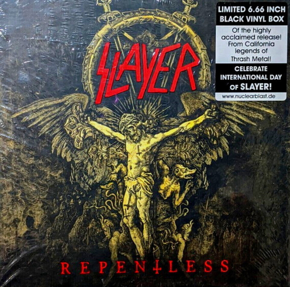 Slayer / Repentless (Limited Edition)(6х6.66"Vinyl Single)