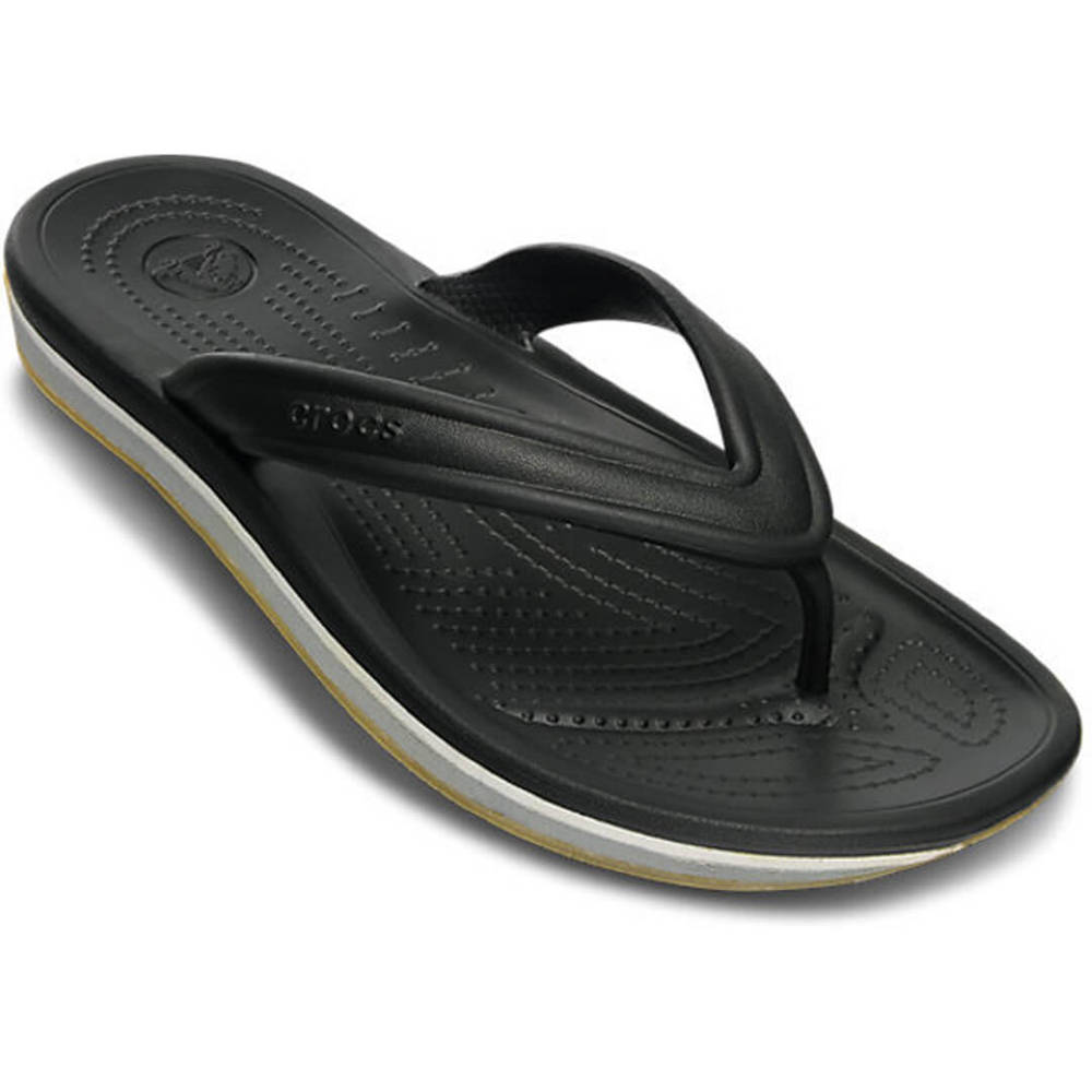 Шлепанцы Crocs Retro Flip Black Light Grey