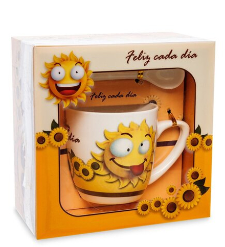 GAEM Art MUG-205/3 Кружка в подарочной коробке «Солнышко»