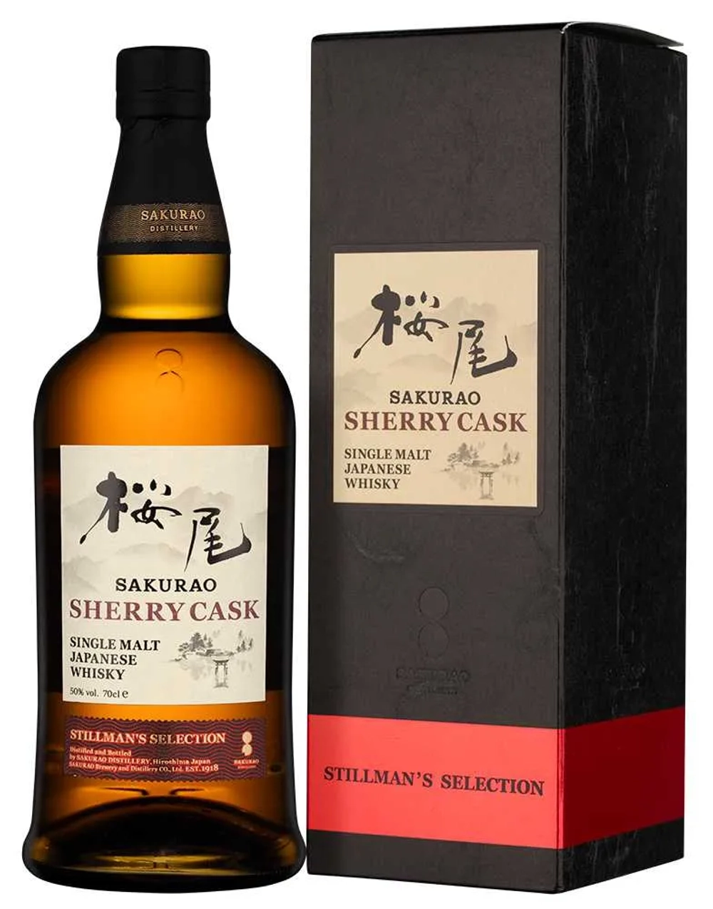 Виски Sakurao Single Malt Sherry Cask Finish, 0.7 л.
