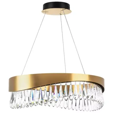 Люстра подвесная 30W 3500K 703163 золото Helio Lightstar