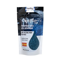 Синий пленочный воск в гранулах Depilflax Blue Film Wax 250г
