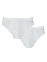 Трусы мужские слипы Loose Fit. Набор из 2-х штук белый