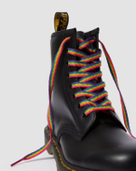 Шнурки DR. MARTENS разноцветные плоские 140 см на 8-10 петель (Из Финляндии)