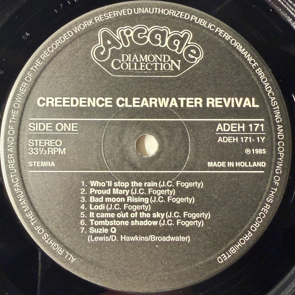 Creedence Clearwater Revival - The Complete Hit-Album 2LP (Голландия 1985г.)