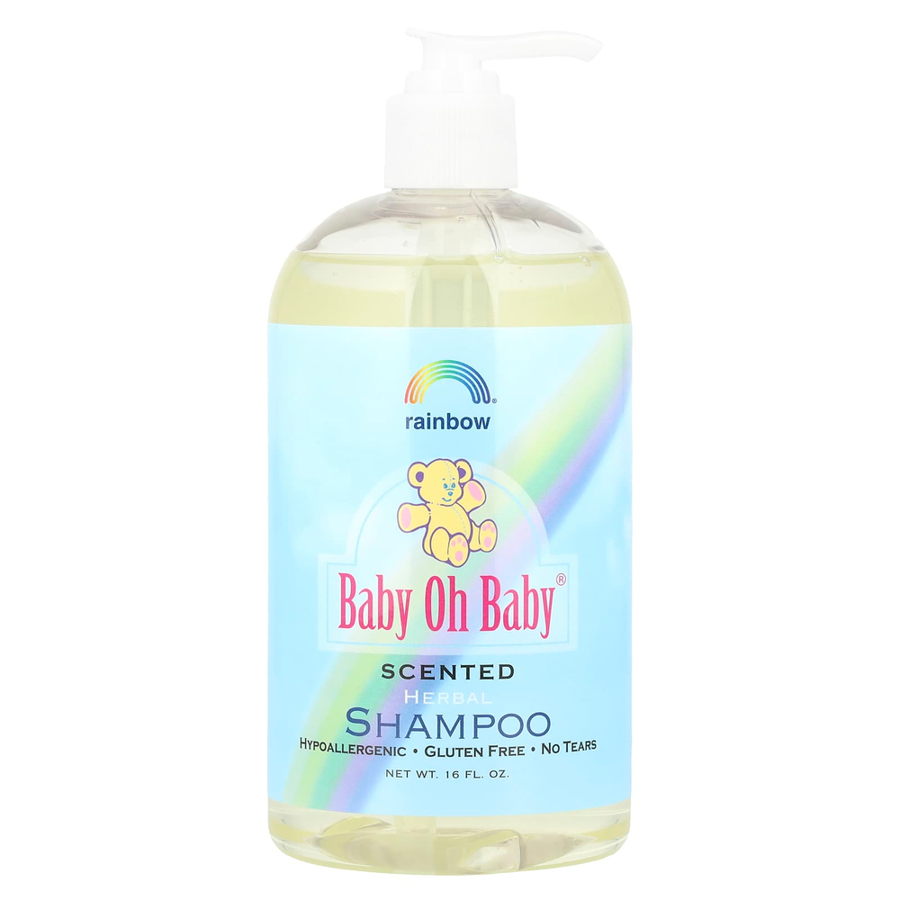 Rainbow Research, Baby Oh Baby®, травяной шампунь, с ароматом, 16 жидк. унций