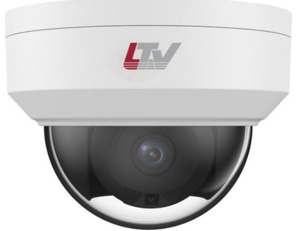 LTV-1CND20-F28-W IP-видеокамера  купольная, объектив FIX 2.8, 2 Мп, ИК 30 м