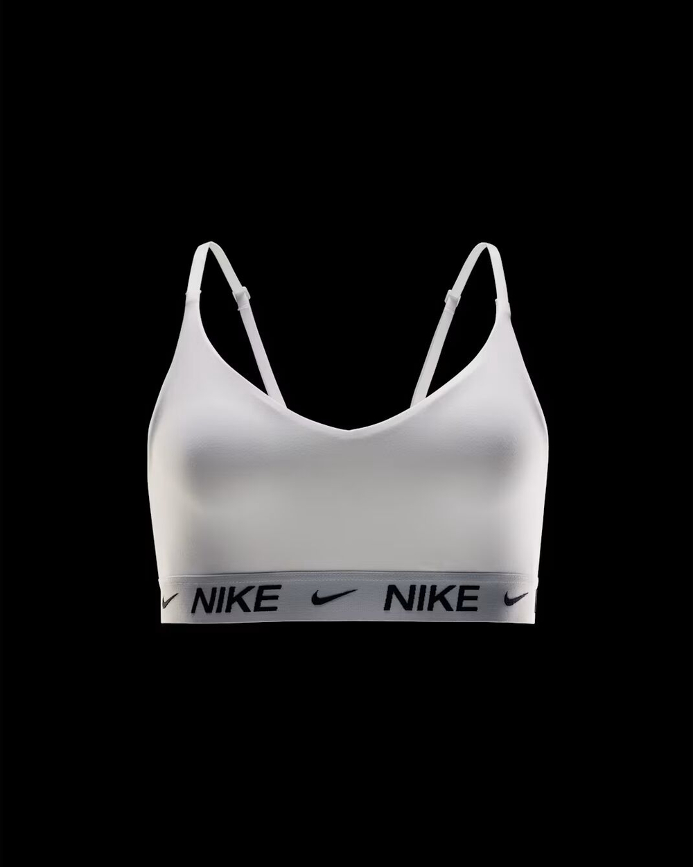 Nike Indy с легкой поддержкой Женский спортивный бюстгальтер с вставками и регулируемыми бретелями - NIKE