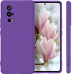 Мягкий Soft Touch чехол из силикона для XIAOMI POCO F5 PRO и REDMI K60 PRO с бархатной подкладкой