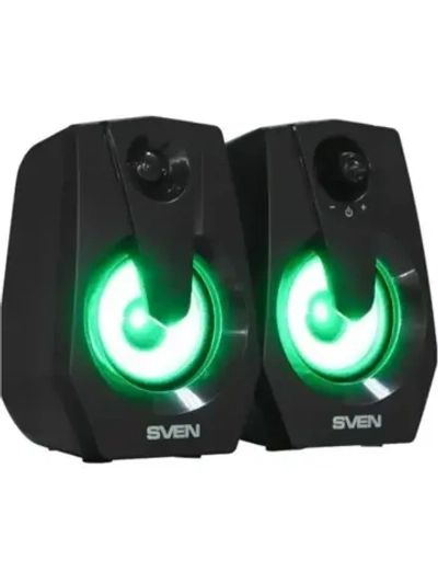 Колонки 2.0 370 BLACK 3 Вт, питание от порта USB