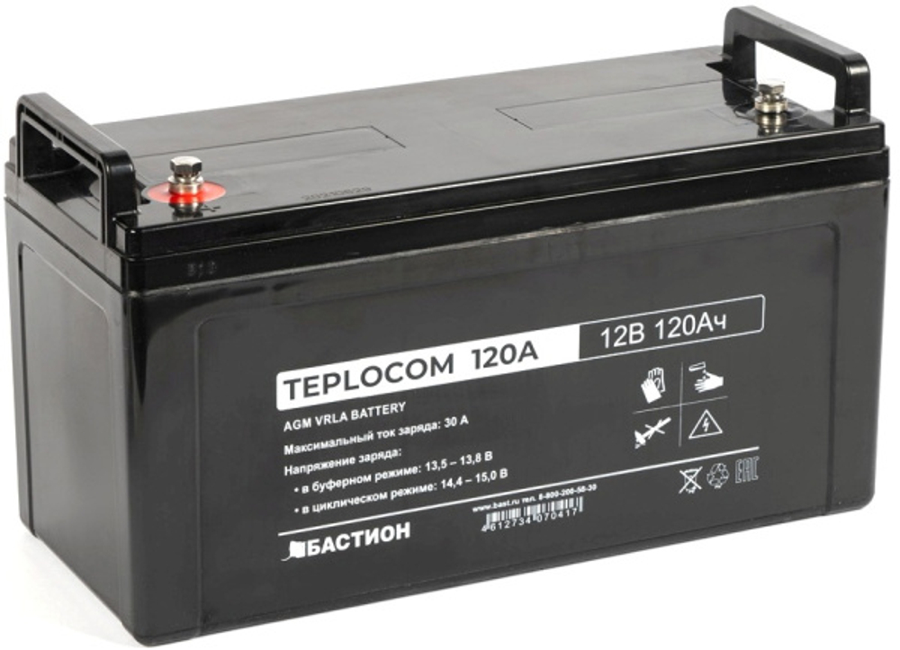 Аккумулятор Бастион АКБ TEPLOCOM 120Ач