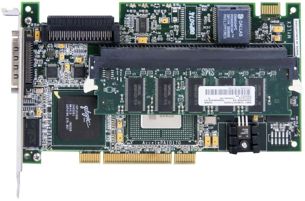 Контроллер Mylex AcceleRaid 170, 1 Ultra 160 Wide SCSI channel, 32MB SDRAM 08P4602