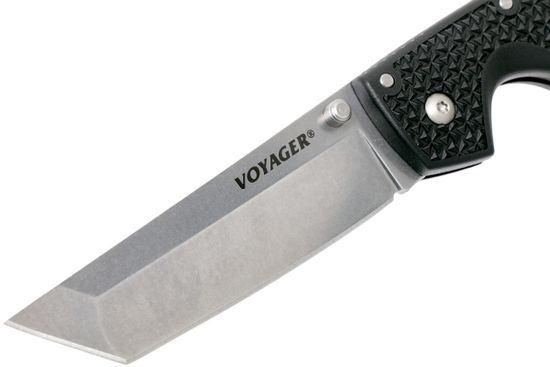 Складной нож Cold Steel 29AT Voyager Large Tanto c клинком из стали AUS-10A, рукоять Grivory (Griv-Ex)