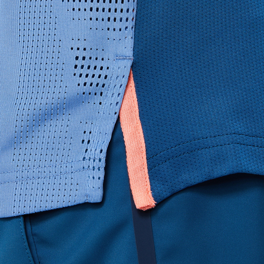 Мужское теннисное поло ASICS Match Polo Men - Blue