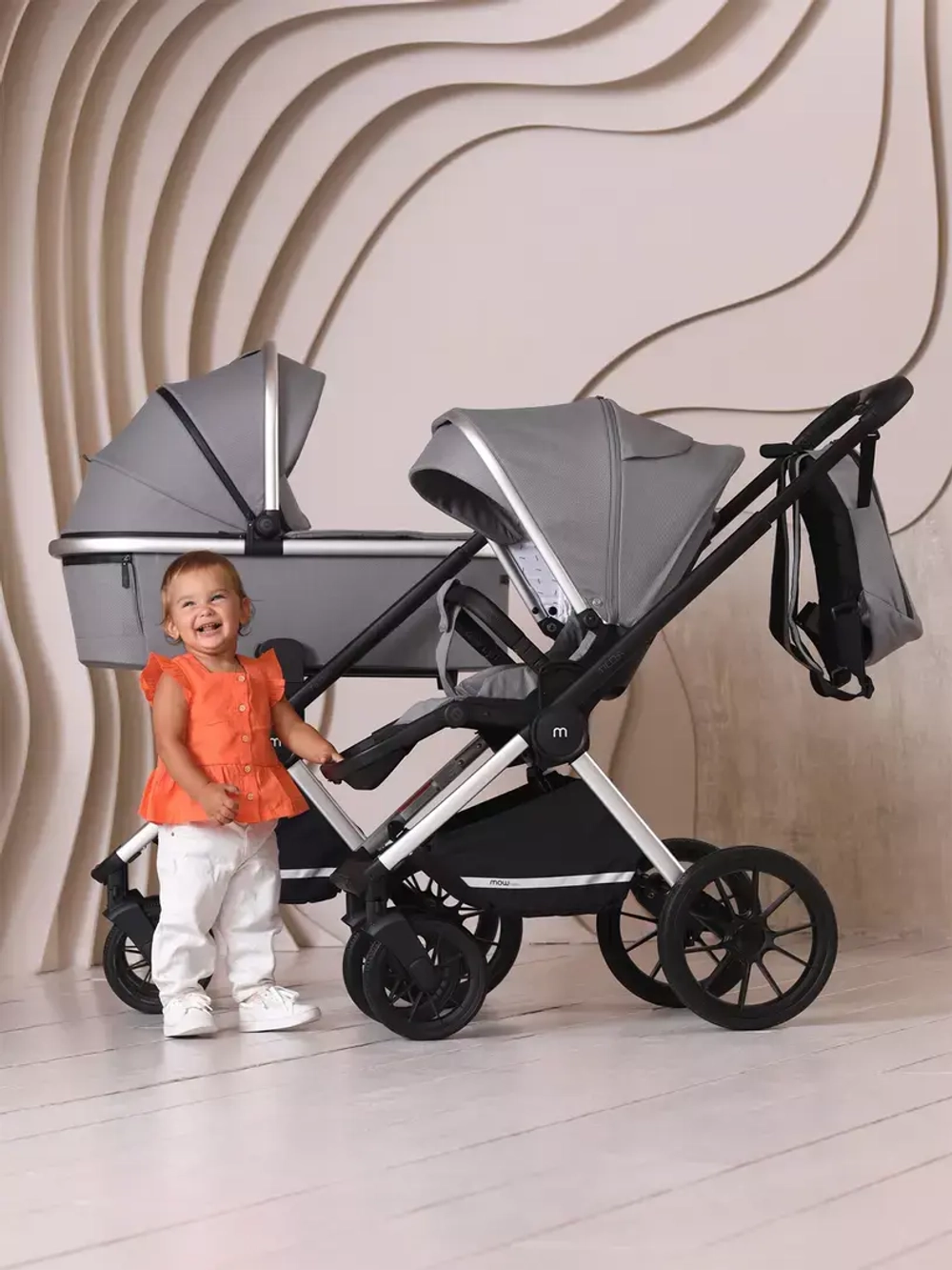 Коляска универсальная 3 в 1 Mowbaby Tilda