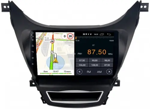 Магнитола для Hyundai Elantra 5 MD 2010-2013 - Parafar PF360FHD на Android 13, CarPlay, 4G SIM-слот