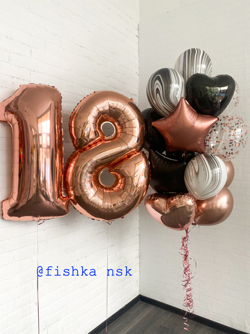 Гелиевые шары для девочки № 14