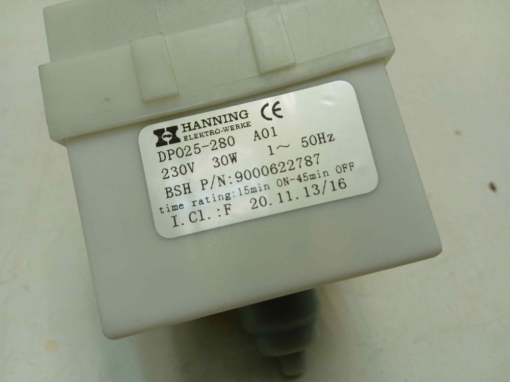 WIS24140OE/47 кт173 Сливной насос для стиральной машины Bosch WIS24140OE/47 б/у