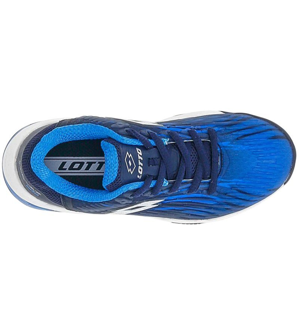 Детские Кроссовки теннисные  Lotto Mirage 200 II PRT ALR JR - navy blue/all white/dogers blue