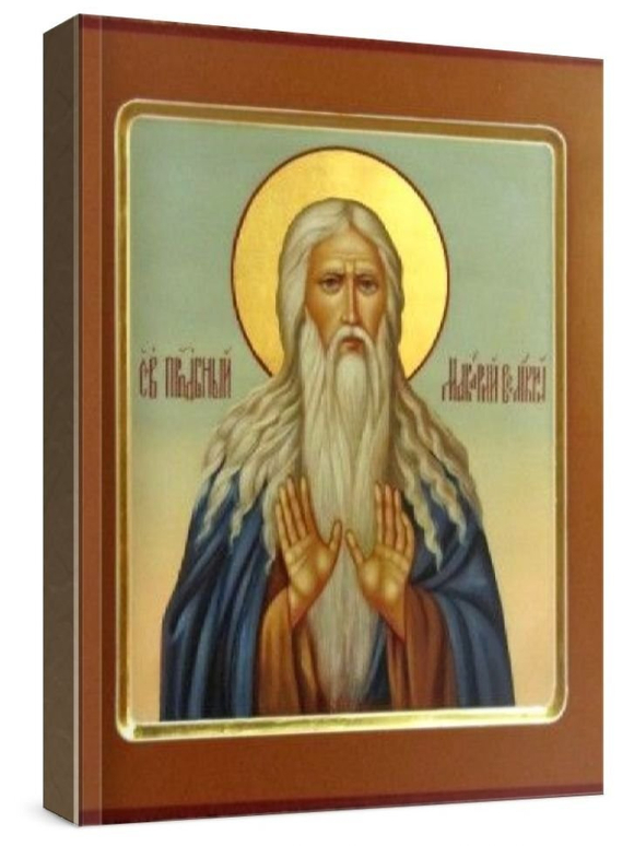 Макарий Великий (рукописная икона)