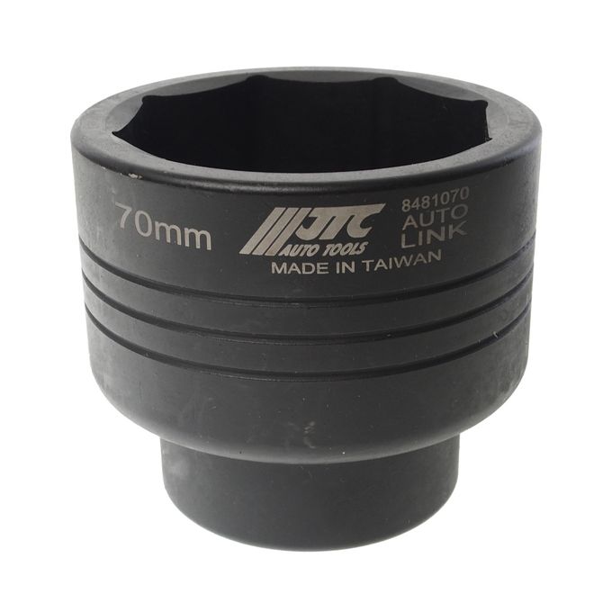 JTC (JTC-8481070) Головка торцевая 1" 70мм ударная 8-ми гранная