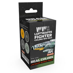 AK Interactive Real Colors - Luftwaffe Fighter Colors 1941-1944