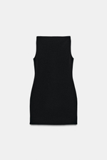 МИНИ-ПЛАТЬЕ ИЗ ЭЛАСТИЧНОЙ ТКАНИ С МОЛНИЯМИ — ZARA