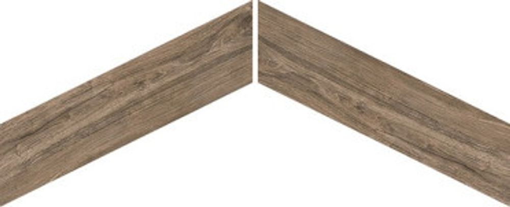 Керамогранит Rovere Brown shevron (кратно пачкам)