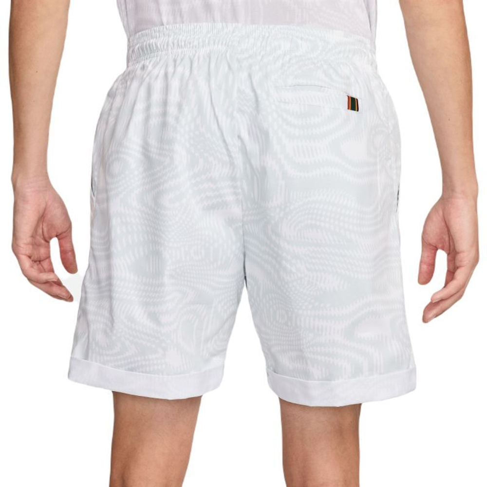 Мужские теннисные шорты Nike Court Heritage 6" Dri-Fit Tennis Shorts - белый